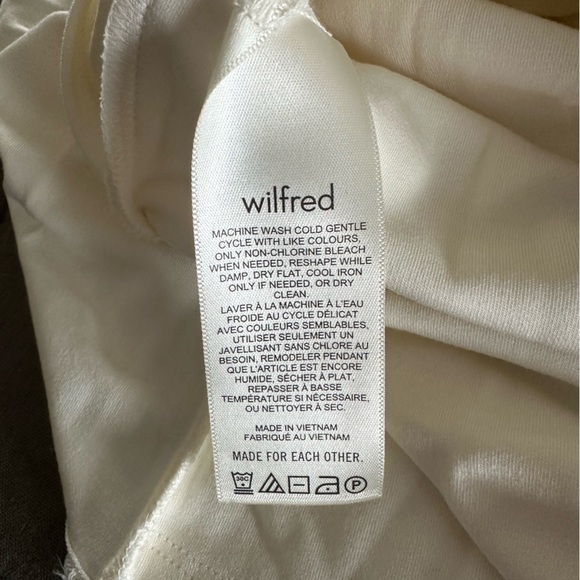 Aritzia Wilfred Saturn Mini Dress in Light Birch - Picture 7 of 7